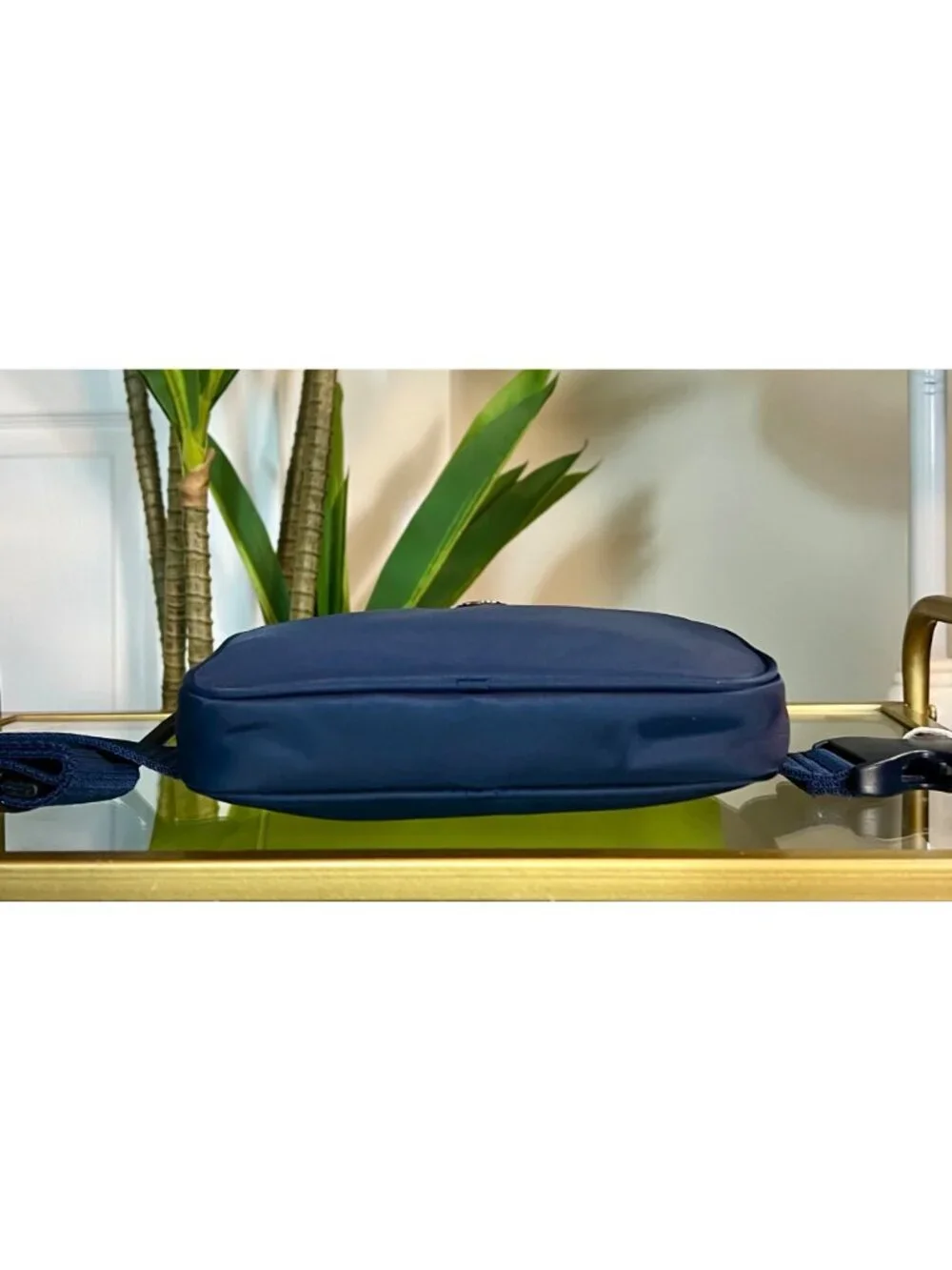ADORABLE AUTHENTIC TORY BURCH NYLON BLUE BUM BAG NEW WITH TAGS!